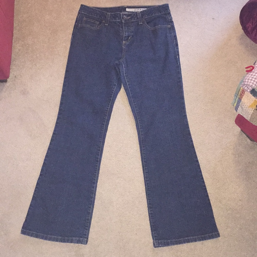 DKNY ladies jeans flare leg